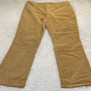 D&CO WOMENS CORDUROY PULL ON PANTS SIZE 22WT  NWOT NEVER BEEN WASHED